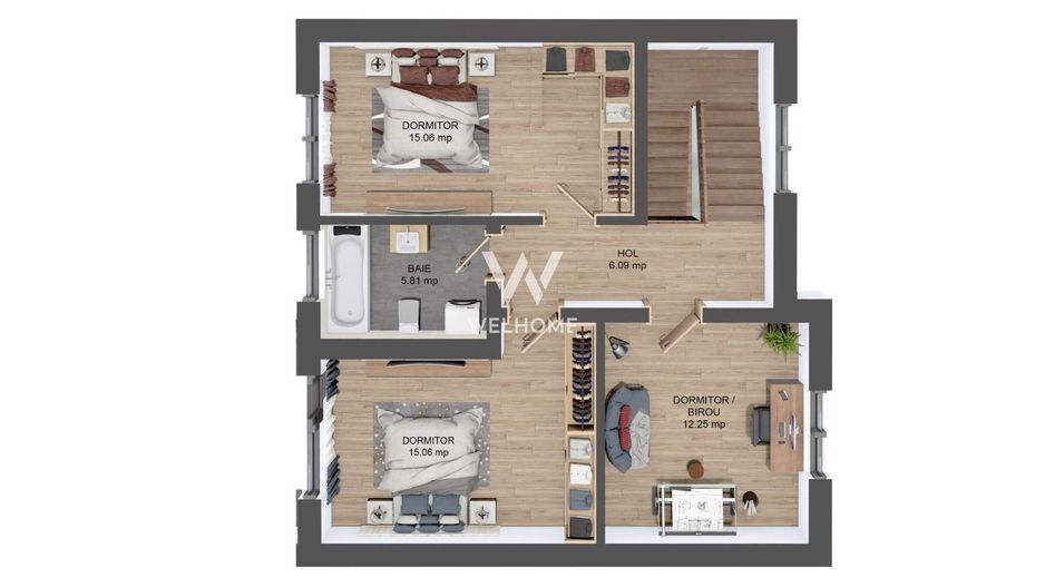 Casă individuală nouă de vânzare – Șura Mare - Sibiu - Schiță 7