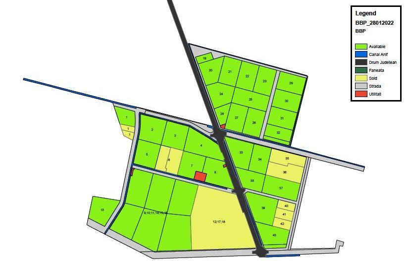 Teren intravilan cu toate utilitățile în Park Industrial - Poză 1