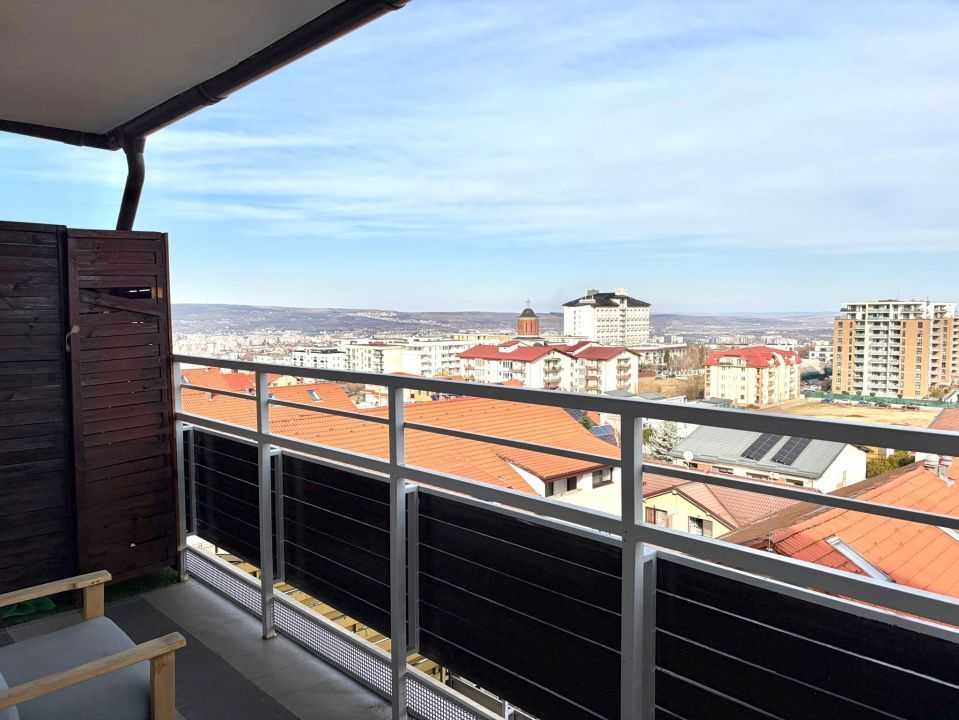 Penthouse pe 2 niveluri l 160 mp utili l terase 75 mp l parcare l B. Z - Poză 9