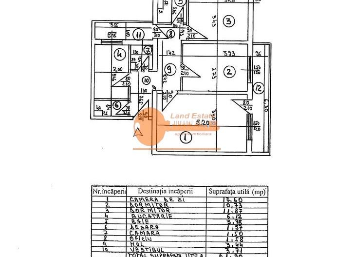 3 camere Drumu Taberei-1977 (5min metrou) - Poză 7