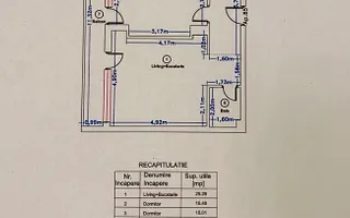 Apartament de Lux 3 Camere Ambience Residence Pipera cu parcare - Schiță 21