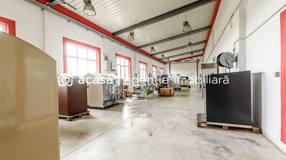 Hale depozitare/producție 2.000 mp si 10.000 mp teren în Pecica - Poză 10