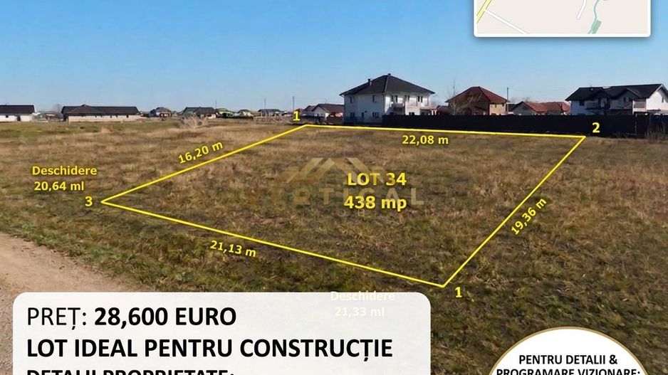 Teren Intravilan de Vânzare – Lot Ideal pentru Construcție Vidra - Poză 1