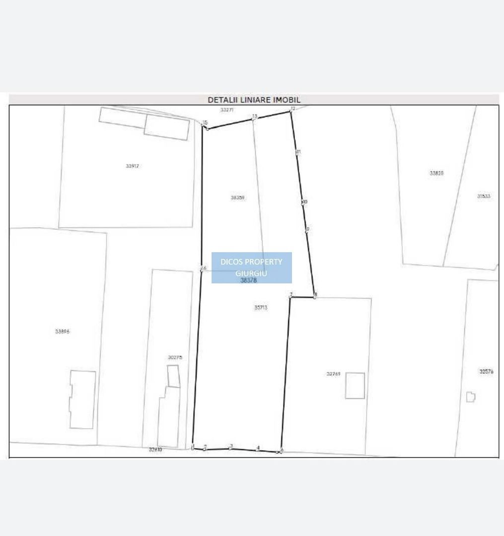 Teren intravilan Gogoșari, 2.580 mp - Schiță 3