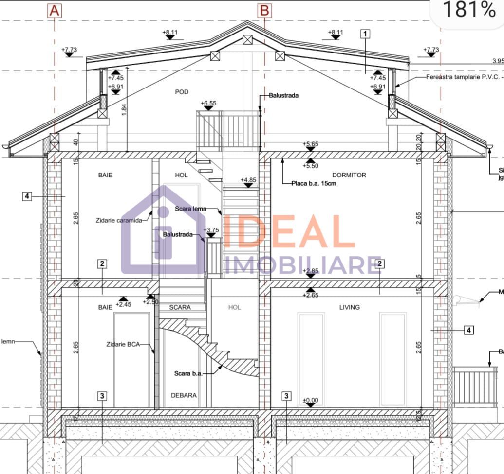 Duplex Modern cu 4 camere LA CHEIE, Zona Lidl, Cartierul Arhitectilor - Schiță 30