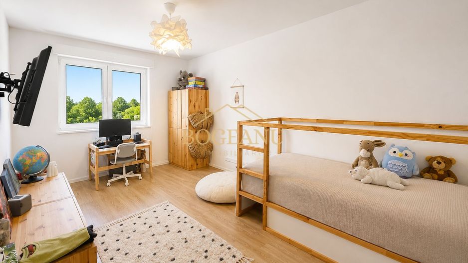 BG174-Duplex Premium-Mobilat,Utilat,4 camere,gazon,garaj-Giroc - Poză 9