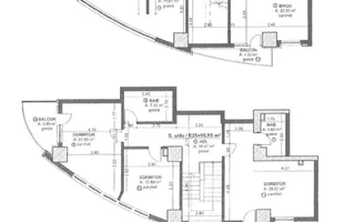 Penthouse 210mp, 5 camere, 4 terase, 3 bai,  West City Tower - Poză 16