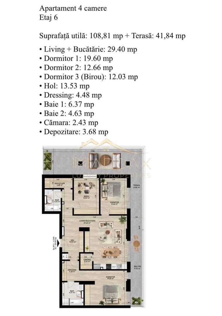 Apartament 4 Camere_PREMIUM_108.8 mp//Lacul Pipera - Poză 19