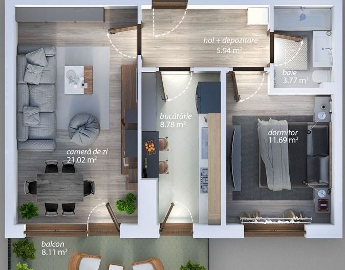 2camdec-mut.imed.premium,sec4,strAPersu, Lidl-Kaufland-parc T. Arghezi - Poză 1