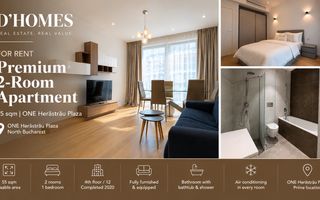 For Rent | Premium 2-Room Apartment | 55 sqm | ONE Herăstrău Plaza - Poză 1