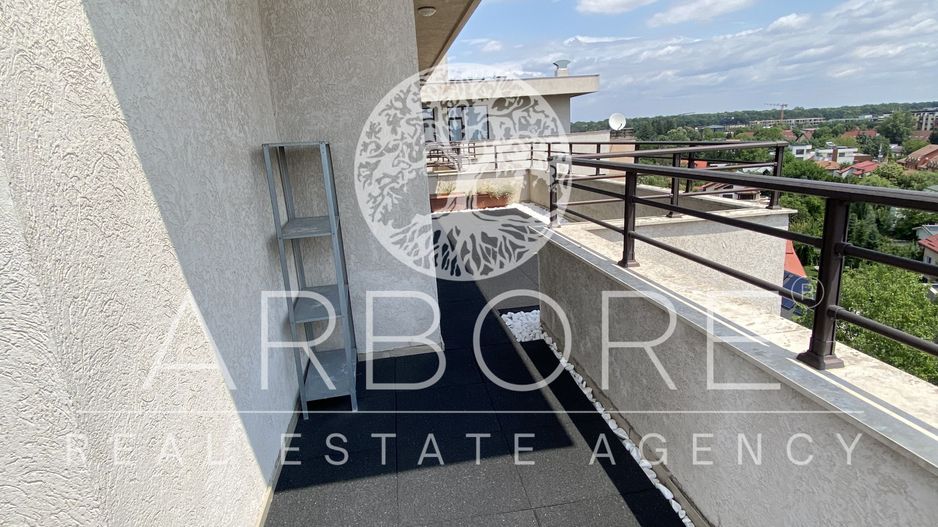 Penthouse 5 camere 250 mp lângă Ambasada SUA , zona Băneasa București - Poză 34