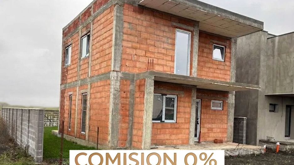 COMISION 0%, Casa 4 Camere, 100 mp, La ROSU, Apa, Canalizare, SACALAZ - Poză 1