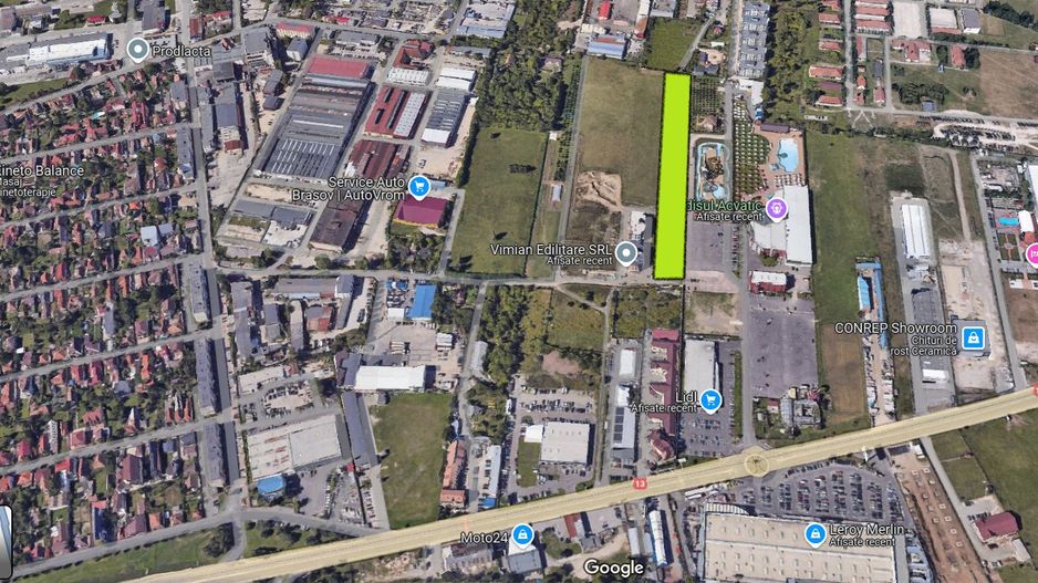 Teren pentru dezvoltare imobiliară în Brașov, zona Bartolomeu - Poză 2