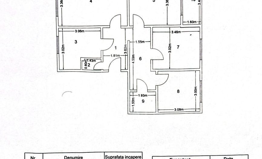 Apartament 4 camere vânzare Șos. Alexandriei 13, Sector 5, lângă Lidl - Schiță 24