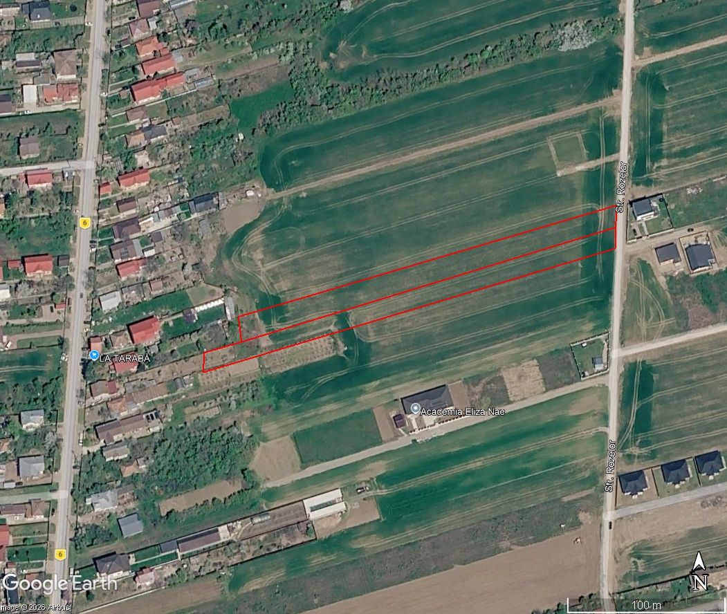 Teren 7.100 mp în Balotești, zonă rezidențială în dezvoltare - Poză 2