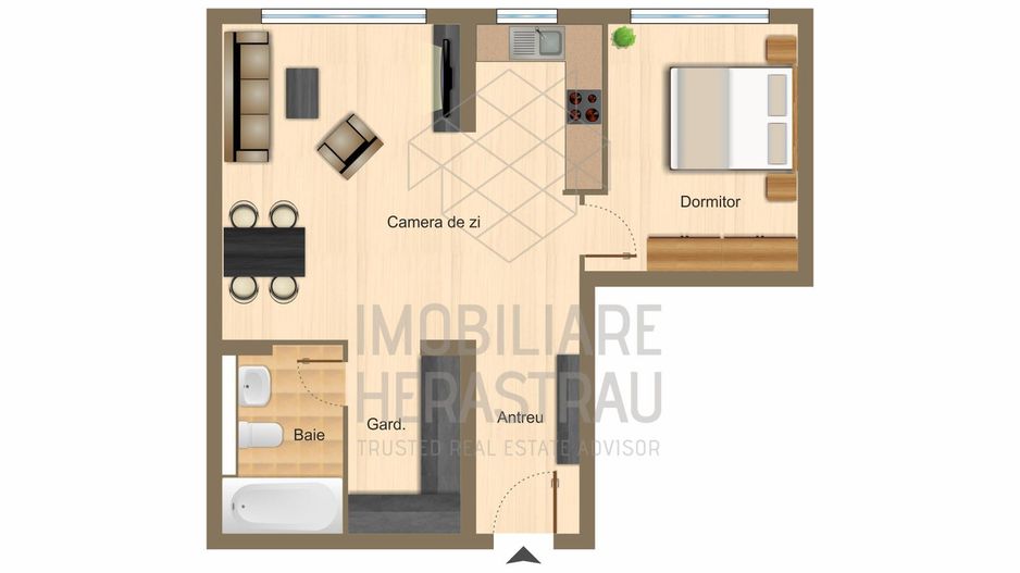 Apartament cochet | 2 camere | Pipera | 4 City North | Garaj - Poză 12