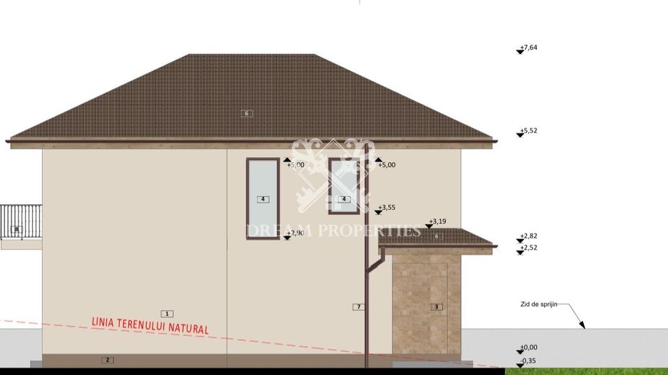 Casa individuala de vanzare, 4 camere, 3 bai, teren 450 mp, Sannicoara - Poză 7