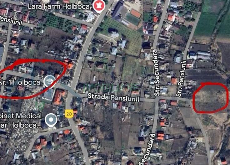 Teren intravilan Holboca toate utilitatile la teren - Poză 3