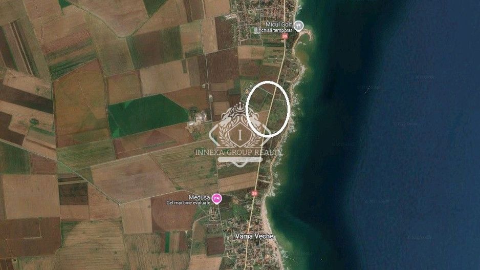 Teren 13.251 mp I Deschidere 128 m DN39 I 2 Mai - Vama Veche - Poză 2