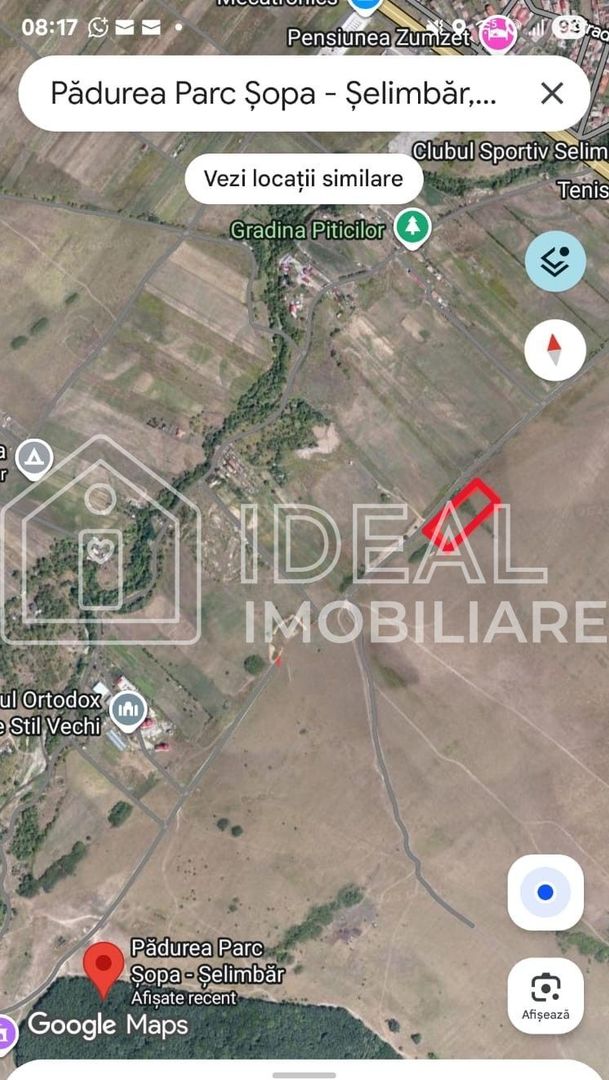 Teren de 750 mp – deschidere generoasă la drumul spre Pădurea Șopa, Șelimbăr - Poză 1