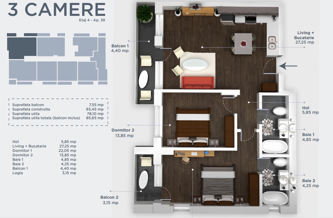 COMISION 0 | 3 CAMERE GURA PUTNEI - Poză 4