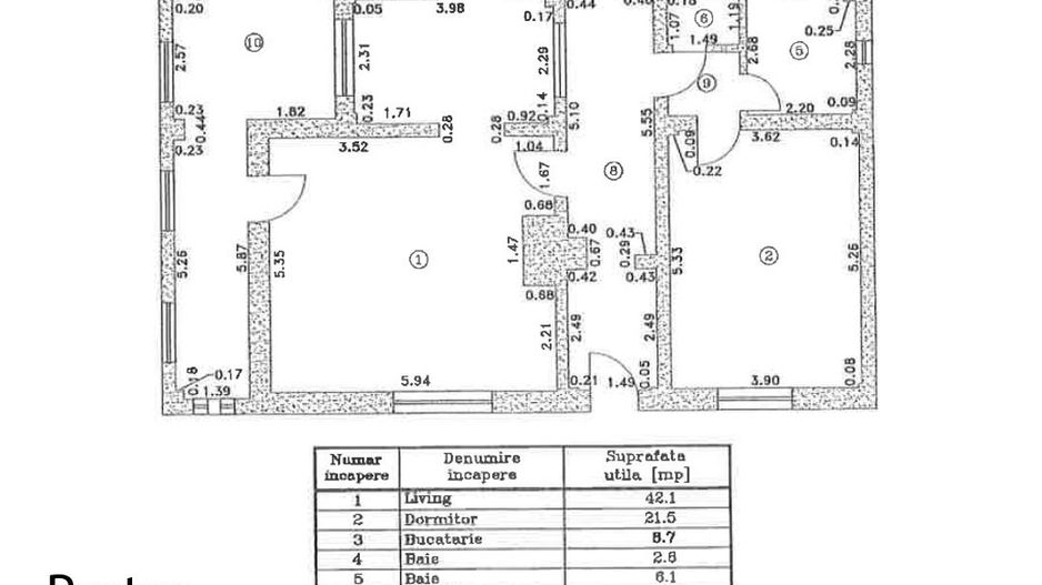 Teren+Vila S+P+1 COCIOC-PERIS  Nu ratati ocazia de a o viziona ! - Schiță 3