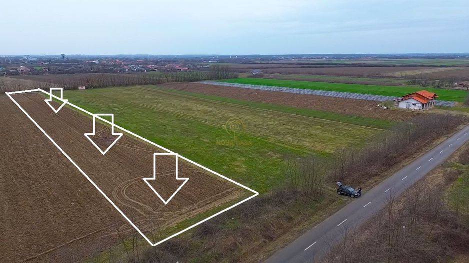 De vanzare Teren Intravilan Mediesu Aurit/Strada Asfaltata 4300MP - Poză 4