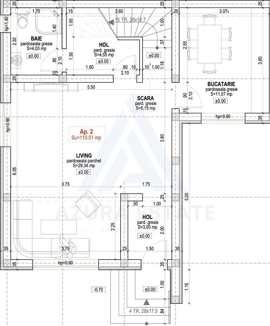 Casa moderna 3 camere P+1 curte privata libera 170 mp in Arhitectilor - Poză 11