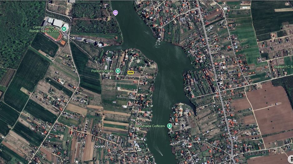 IZVORANI - Mihai Eminescu, 495 mp. teren cu deschidere de 14 m. - Poză 3