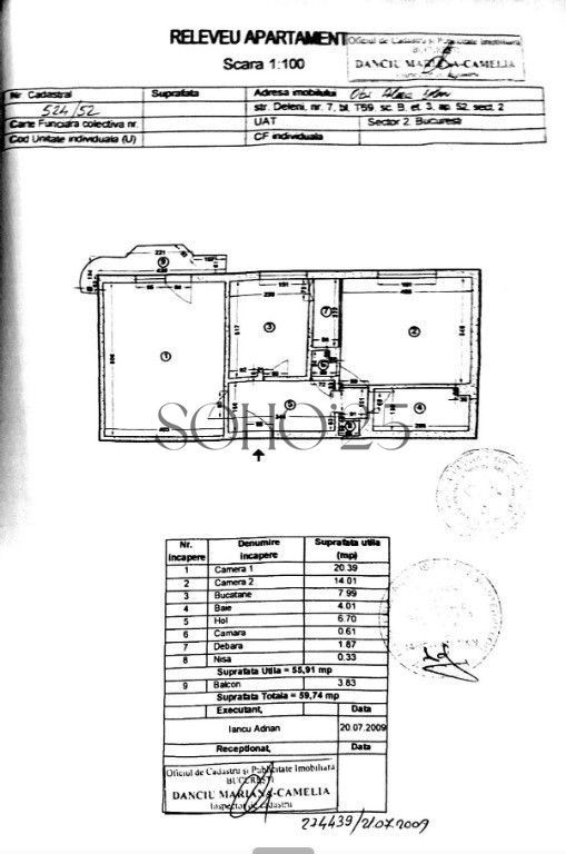Apartament cu 2 camere de vânzare în Lacul Tei, Bucuresti - Poză 15
