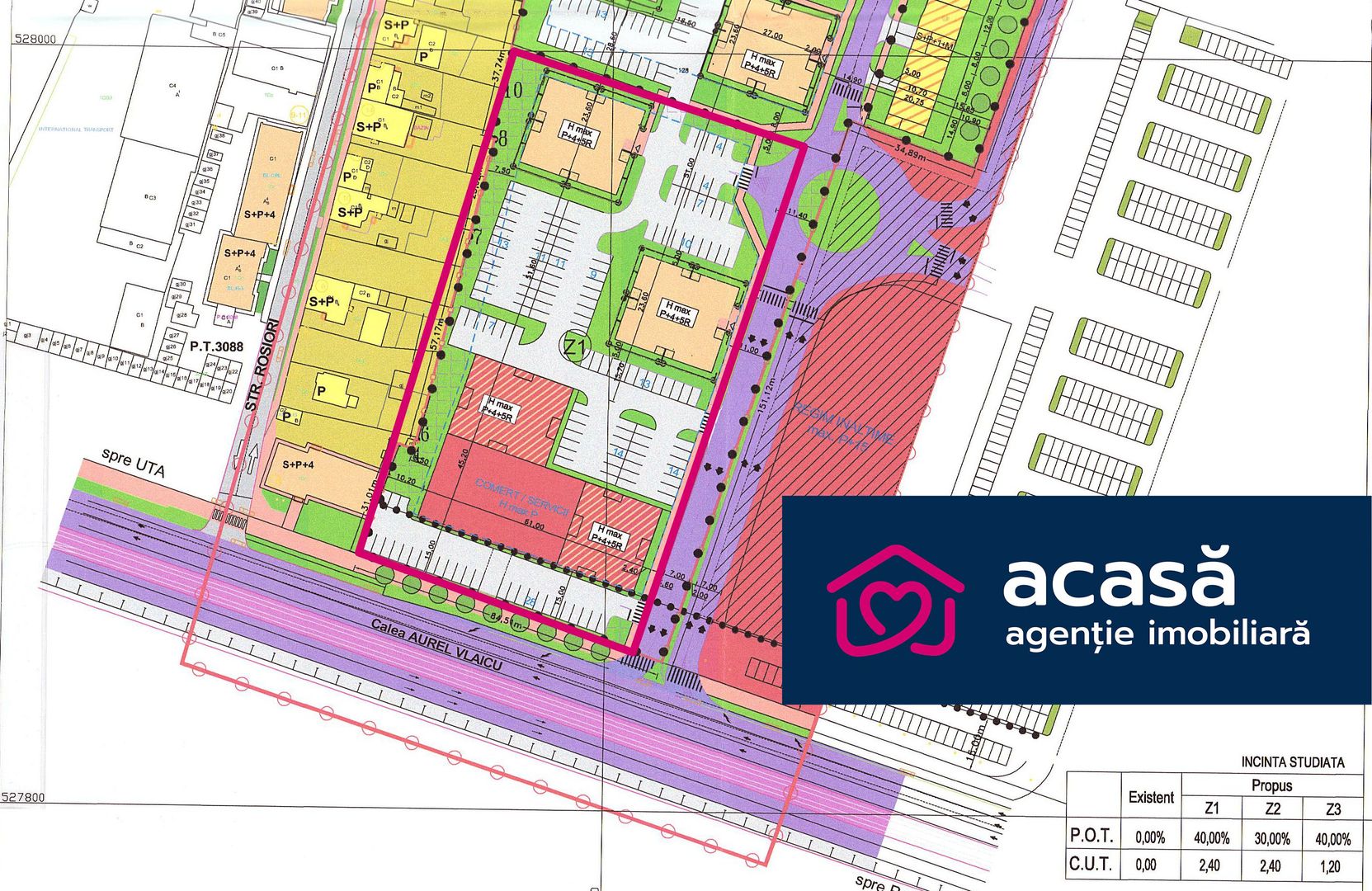 Teren central pentru dezvoltari rezidentiale si comerciale - Poză 9