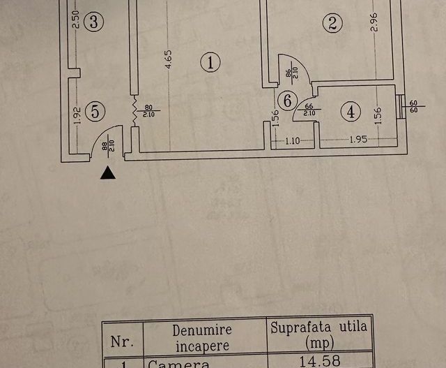 Apartament 2 camere semidecomandat, mobilat și utilat - Poză 6
