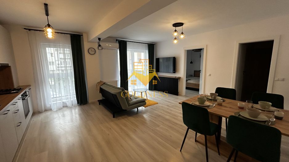 2 camere open space,Parcare, Modern, Zona Porii, Lidl, Floresti - Poză 5