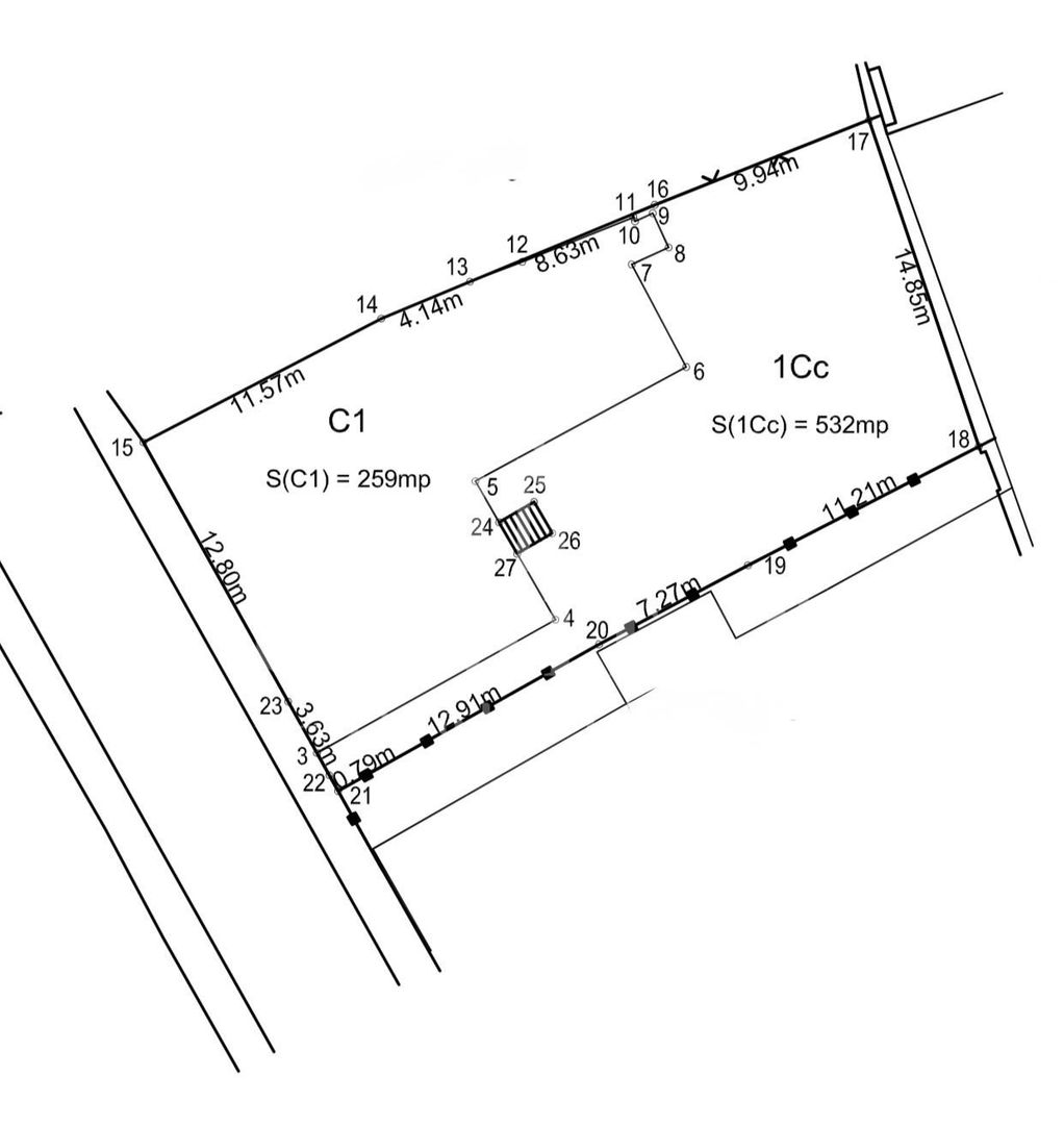 Teren ultracentral Cluj pentru investiție posibilitate 1-3S+P+5E+1R - Poză 7