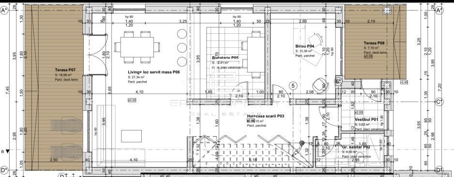 Casă cuplată de vânzare în Șelimbăr – 5 camere, 177 mp utili, 265 mp teren - Schiță 6