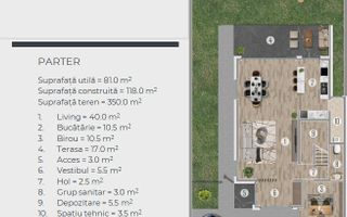 VILA INDIVIDUALA PREMIUM | TUNARI - Schiță 21