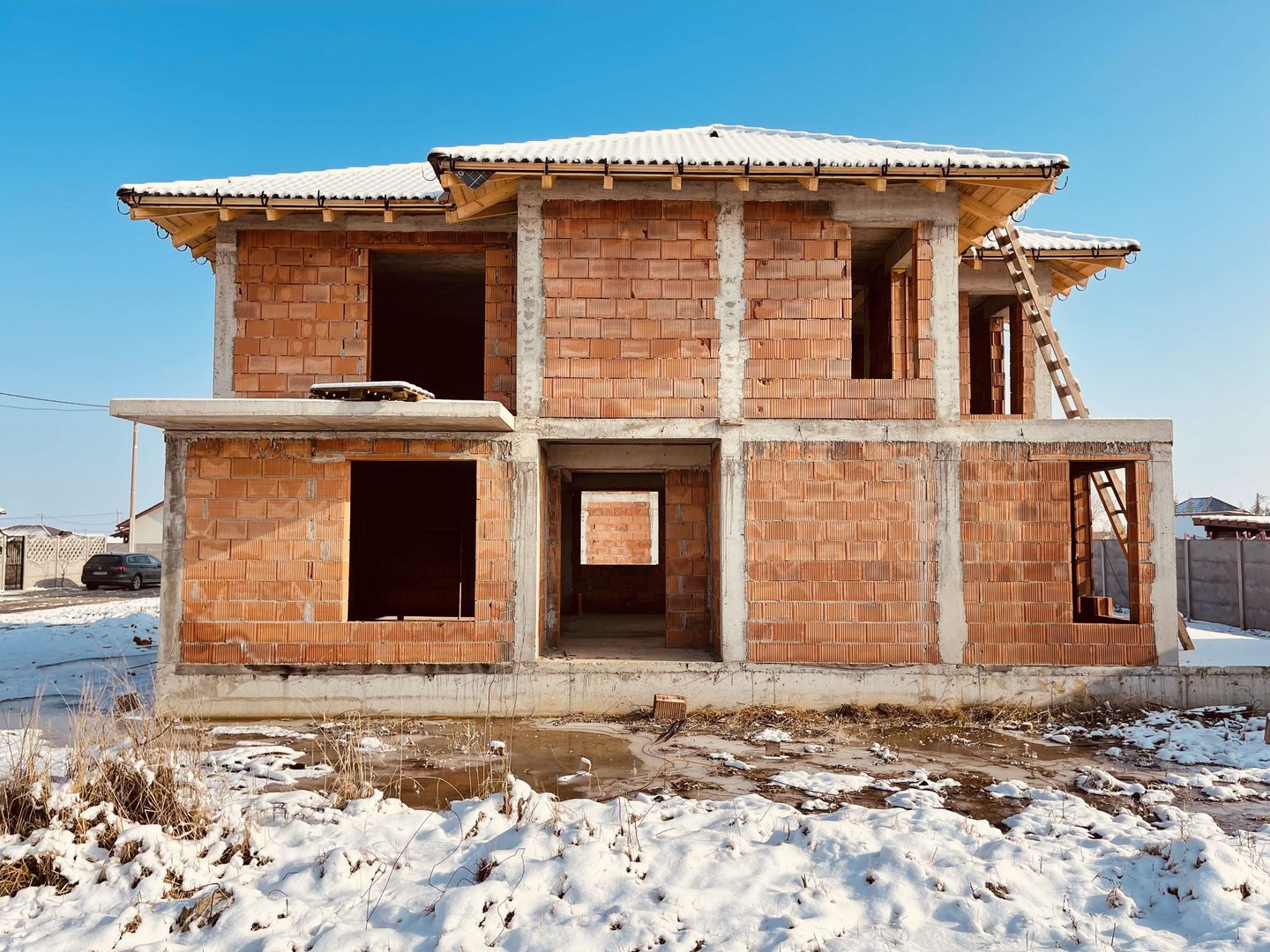 Vila proiect unic, locatie extraordinara, 4 camere, 3 terase, carport - Poză 8