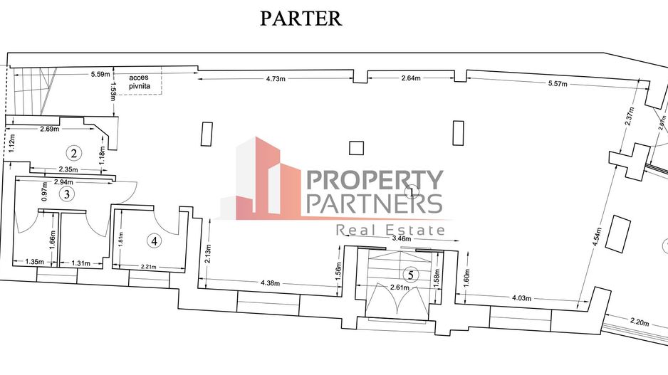 Spațiu Comercial de Închiriat – Strada Mendeleev - Schiță 9