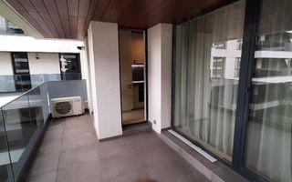 Apartament de închiriat 2 camere Nusco City Pipera | Vedere către grădina - Poză 9