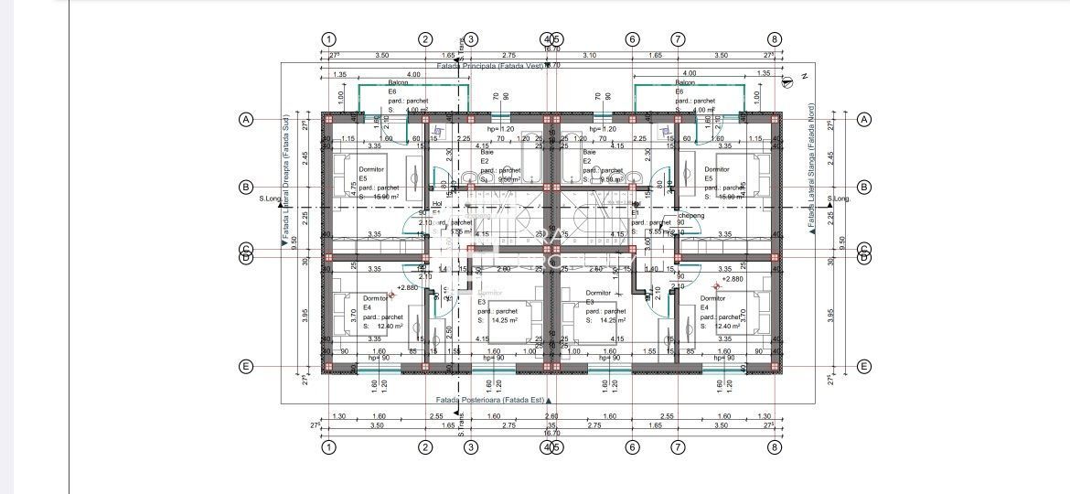 Casă duplex nouă | 125 mp utili | Teren 255 mp | 4 camere | Șelimbăr - Schiță 10