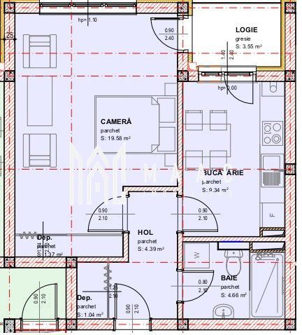 Apartament 1 camera | Decomandat | 0% Comision I Zona Brana - Poză 1