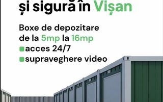 Boxe de depozitare 5-16 mp în Vișan, Iași – GreenDepo - Poză 3