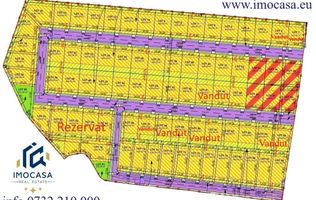 De vanzare Teren parcela loc de casa noul cartier Aradul nou Arad