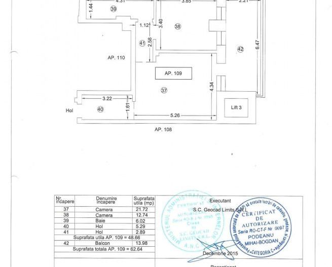 Apartament 2 camere - Mamaia | 20 m de plajă | Blue Bike Residence - Poză 20