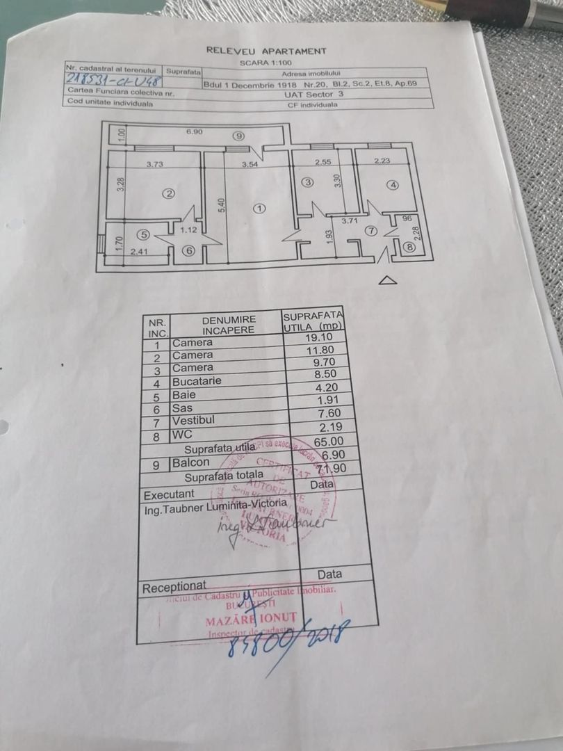 vand aparatament 3 camere bucuresti - Poză 6