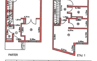 Ansamblu privat | Casa  4 camere | 3 bai | Parcare | Toate utilitatile - Schiță 19