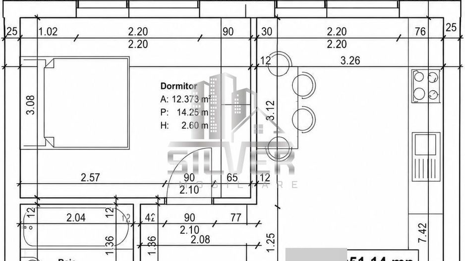 Apartamente cu 2 camere/50-55mp/TERASE 20-52mp/IMOBIL NZEB/TVA INCLUS. - Poză 3
