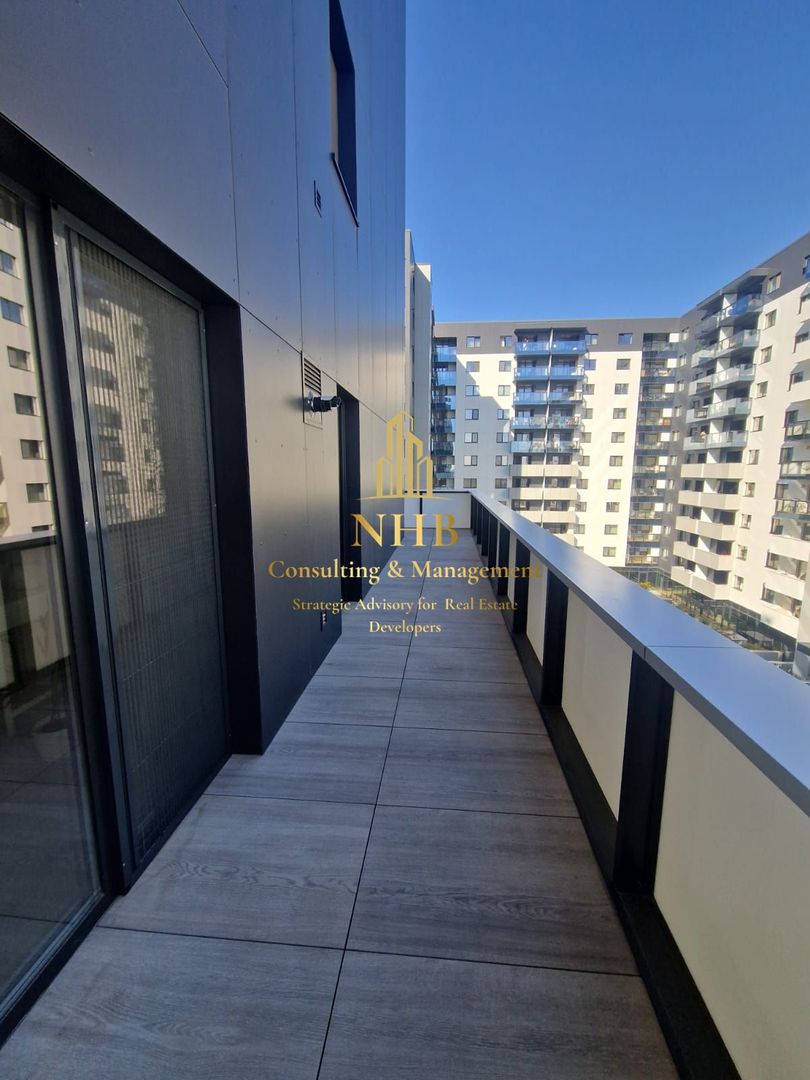 Apartament spatios de 3 camere Cortina North Pipera - Poză 9