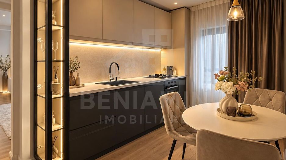 Apartament premium de vanzare 52mp Mobilat si Utilat Cartier Rovine - Poză 7