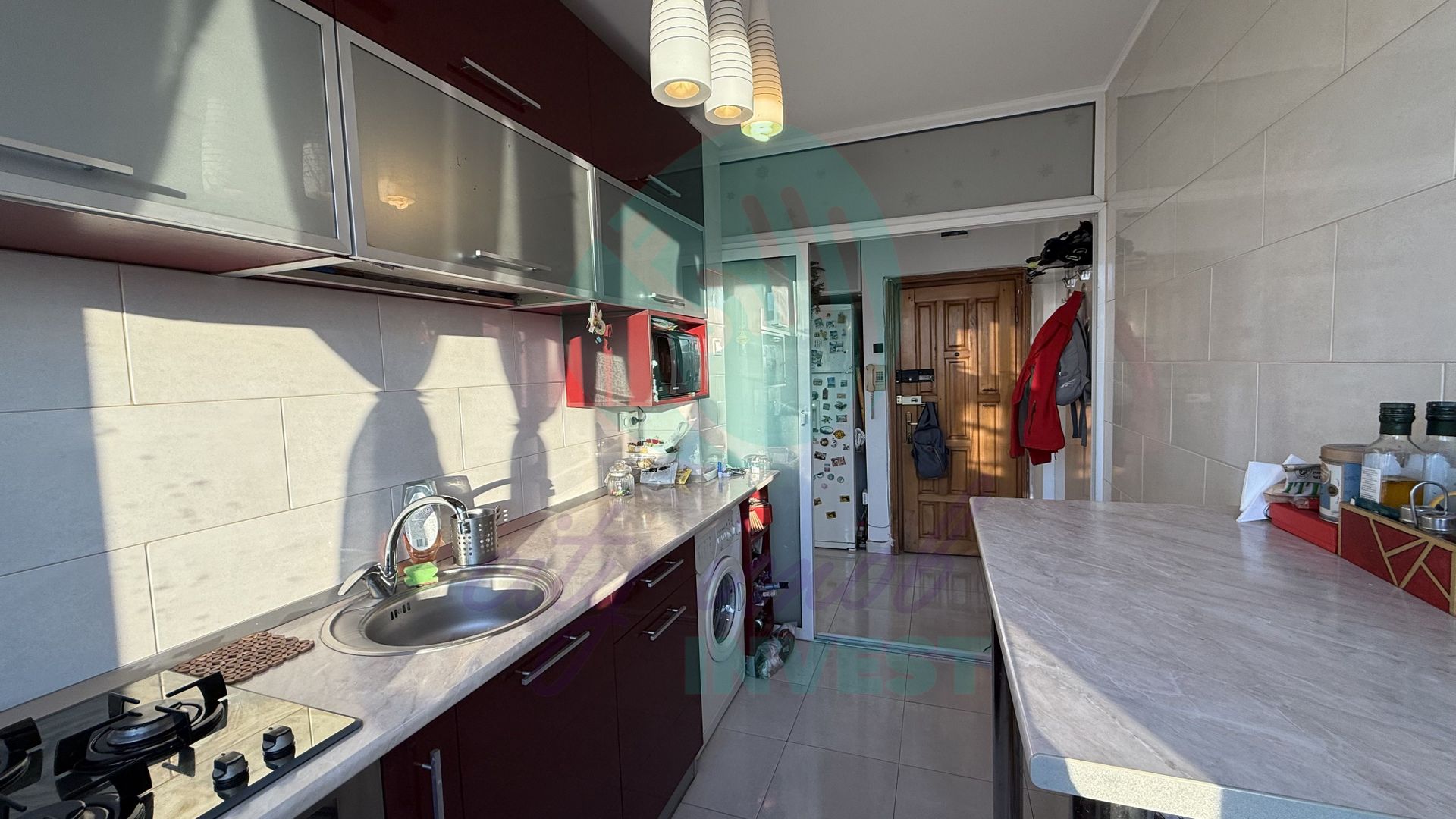 3 camere Piața Iancului – 50 m metrou, etaj superior, luminos - Poză 11